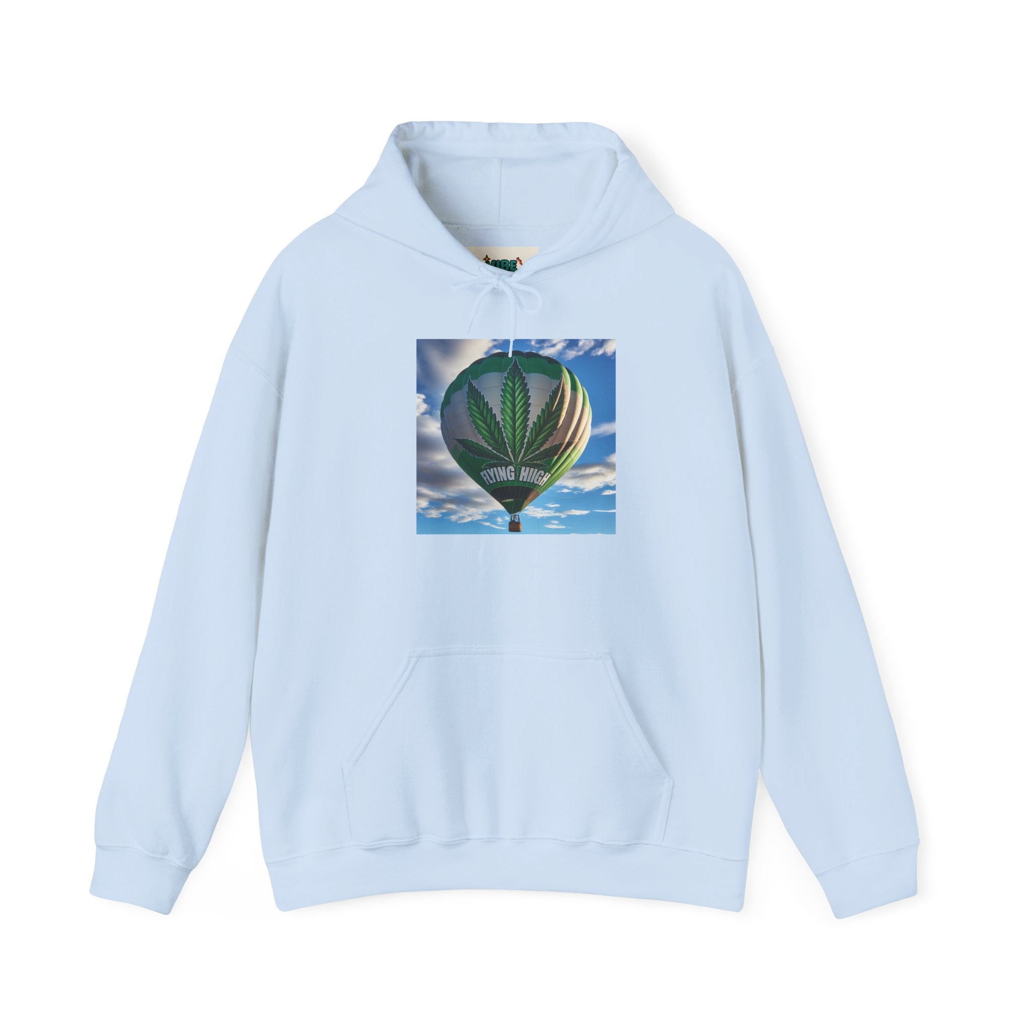 Hot Air Balloon Unisex Hooded Sweatshirt, Weed, Cannabis  Gift for Adventurers, Perfect for Fall, Ideal for Travel Enthusiasts, Nature Lovers, [...]