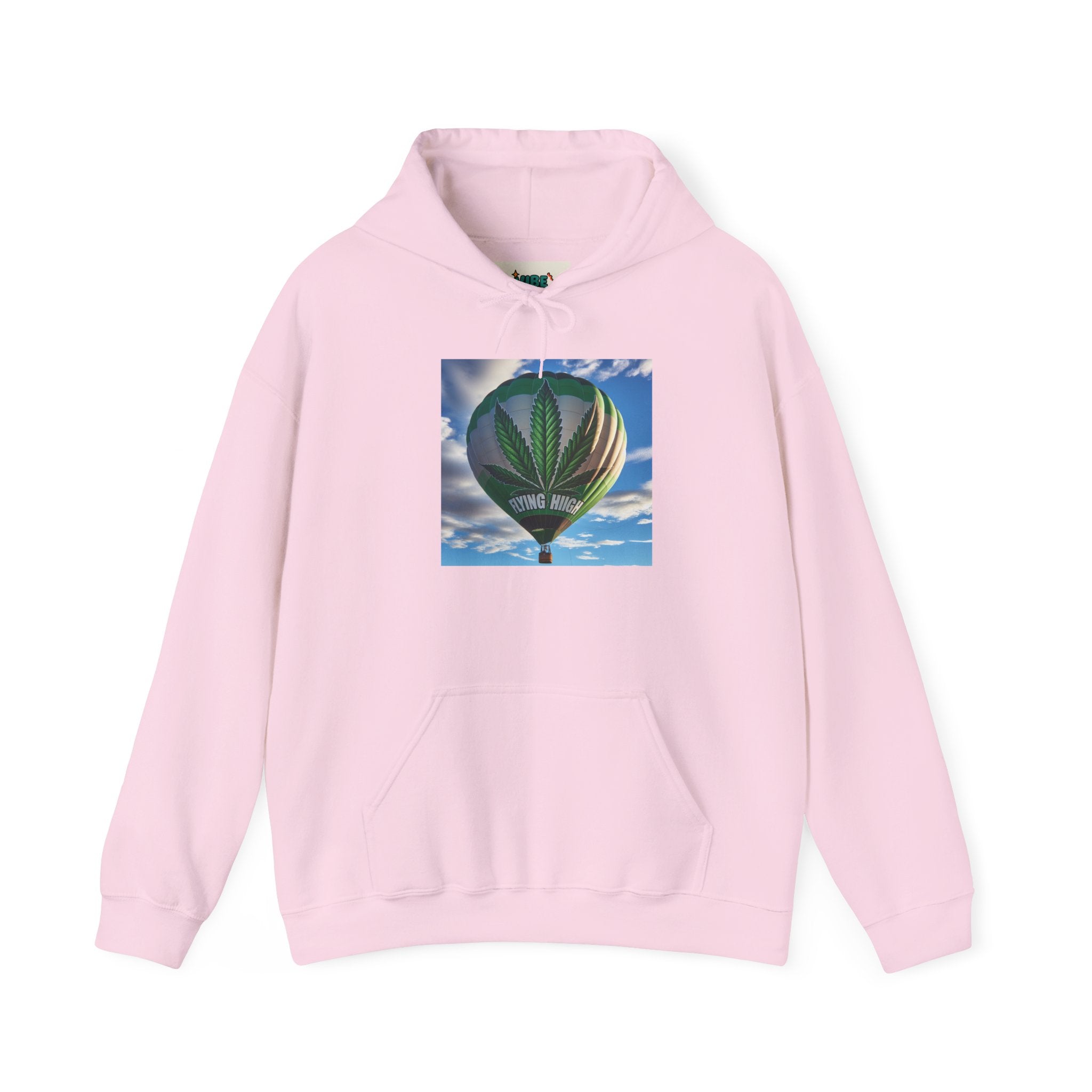 Hot Air Balloon Unisex Hooded Sweatshirt, Weed, Cannabis  Gift for Adventurers, Perfect for Fall, Ideal for Travel Enthusiasts, Nature Lovers, [...]