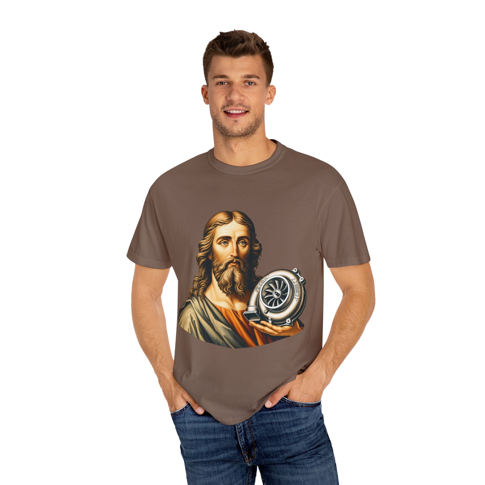 Graphic Tee, Unisex T-Shirt for Believers, Inspirational Gift, Casual Wear, Unique Shirt, turbo, fast cars