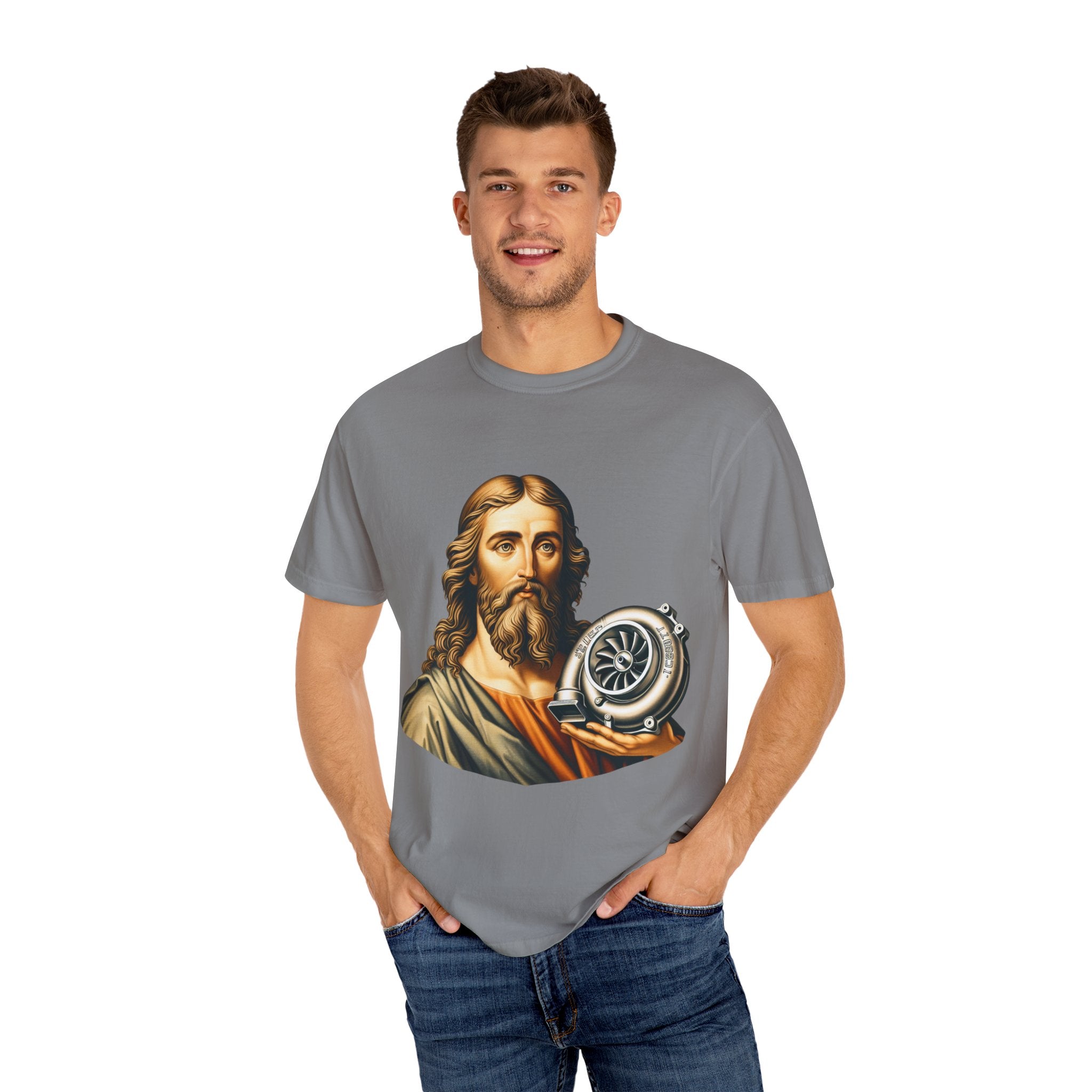 Graphic Tee, Unisex T-Shirt for Believers, Inspirational Gift, Casual Wear, Unique Shirt, turbo, fast cars