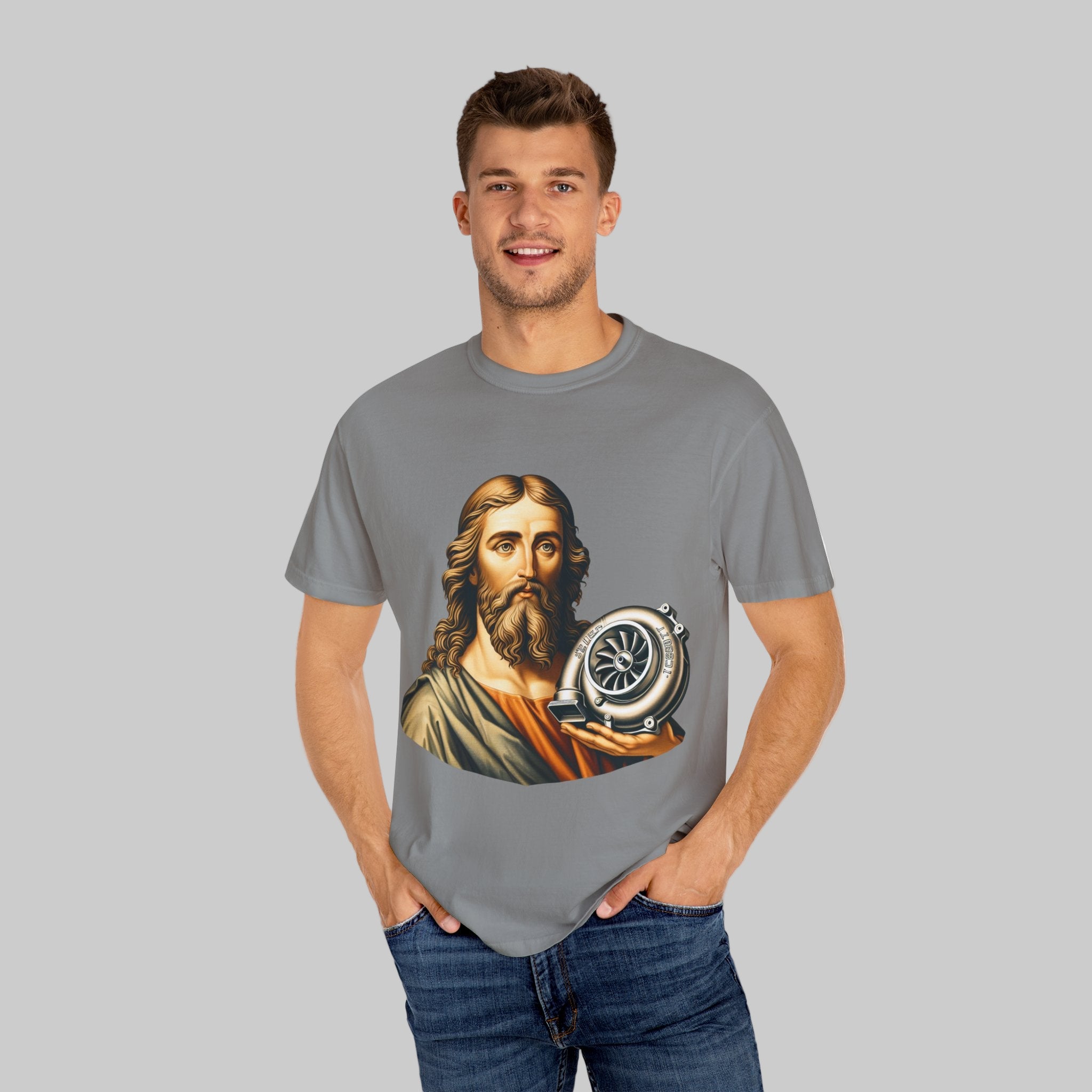 Graphic Tee, Unisex T-Shirt for Believers, Inspirational Gift, Casual Wear, Unique Shirt, turbo, fast cars