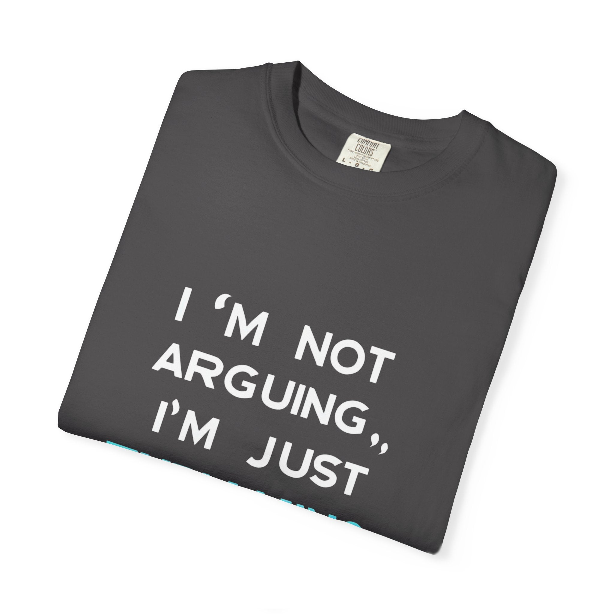 Unisex Garment-Dyed T-Shirt with 'EXPLAINING.' Design – Casual Wear, Gift for Educators, Unique Statement Tee, Everyday Comfort, [...]