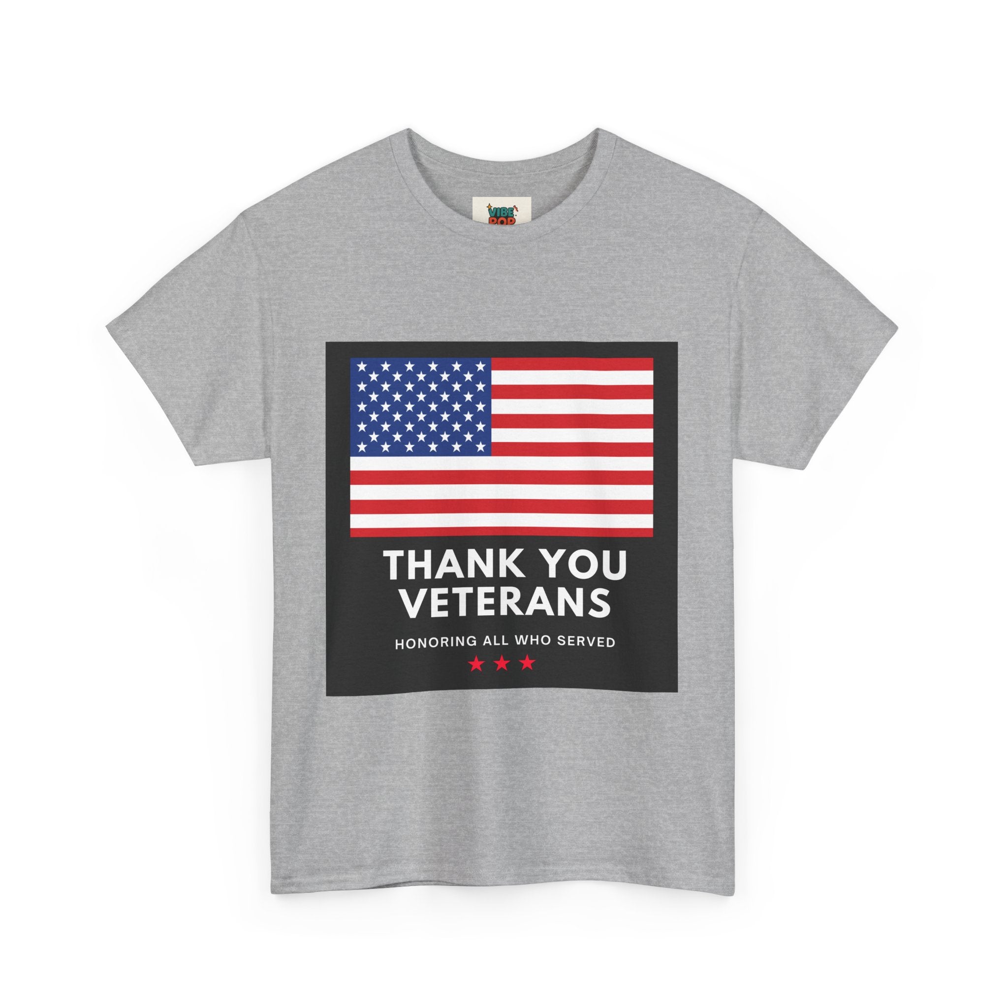 Unisex Veteran's Day Tee, Great for Independence Day, Patriotic Gift, Memorial Day, Flag T-Shirt, Comfort for All Celebrations