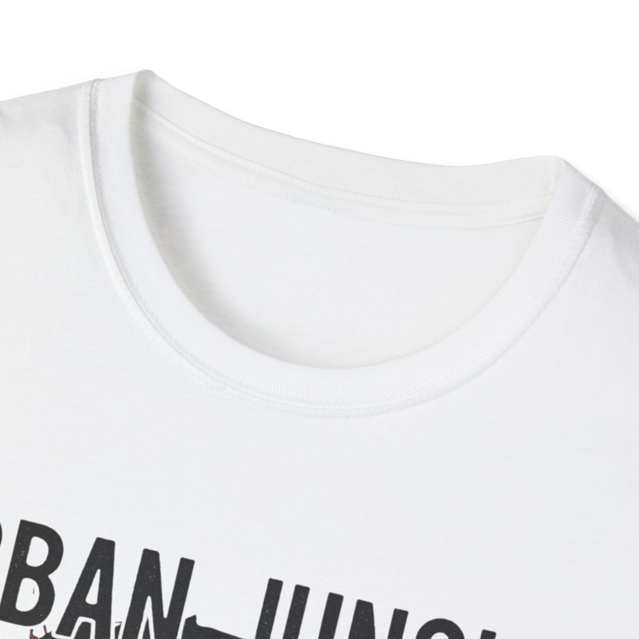 Urban Jungle Panther T-Shirt, Graphic Tee for Nature Lovers, Unisex Softstyle Shirt, Perfect Gift for Adventurers, Streetwear Fashion, Edgy, Raw