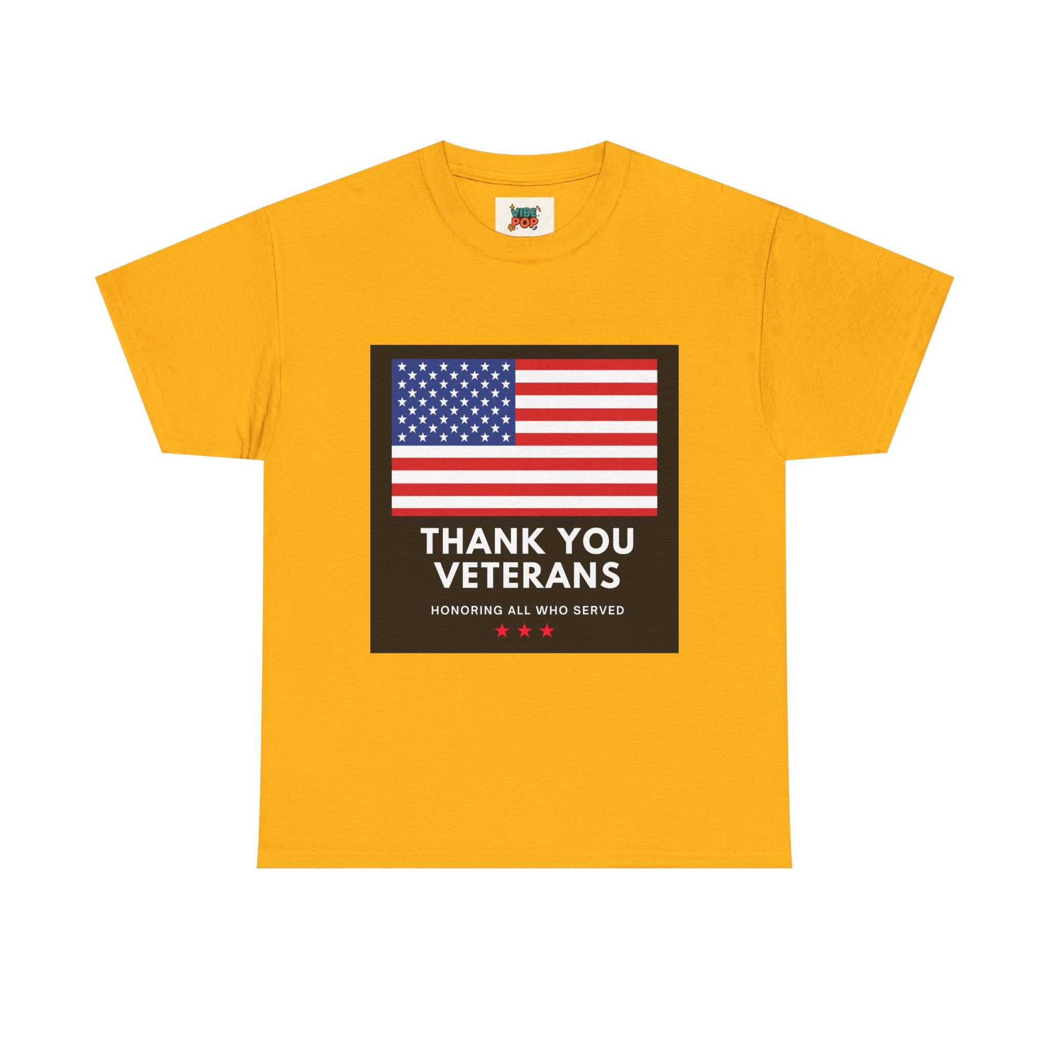 Unisex Veteran's Day Tee, Great for Independence Day, Patriotic Gift, Memorial Day, Flag T-Shirt, Comfort for All Celebrations