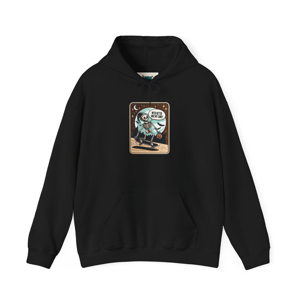 Charming Graphic Hoodie for Creative Souls, Cozy Streetwear, Perfect Gift, Halloween Style, Everyday Casual Wear