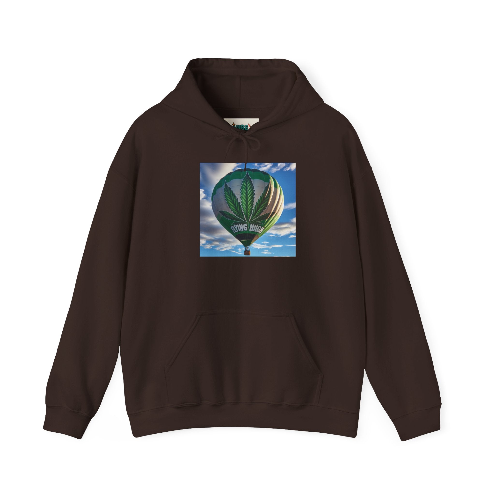 Hot Air Balloon Unisex Hooded Sweatshirt, Weed, Cannabis  Gift for Adventurers, Perfect for Fall, Ideal for Travel Enthusiasts, Nature Lovers, [...]