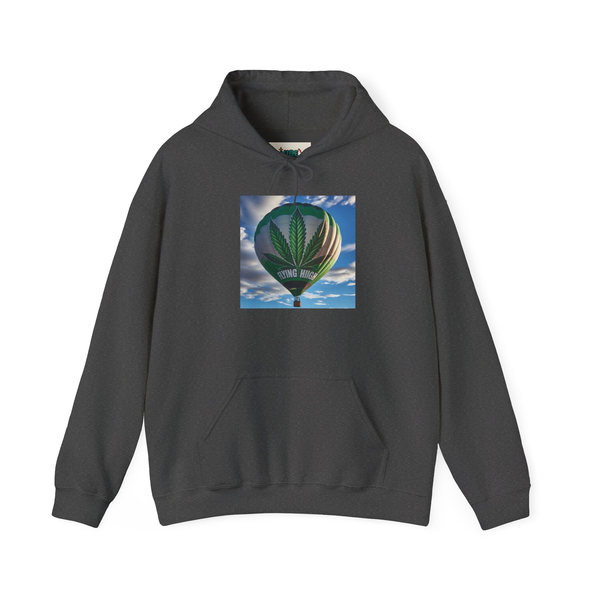 Hot Air Balloon Unisex Hooded Sweatshirt, Weed, Cannabis  Gift for Adventurers, Perfect for Fall, Ideal for Travel Enthusiasts, Nature Lovers, [...]