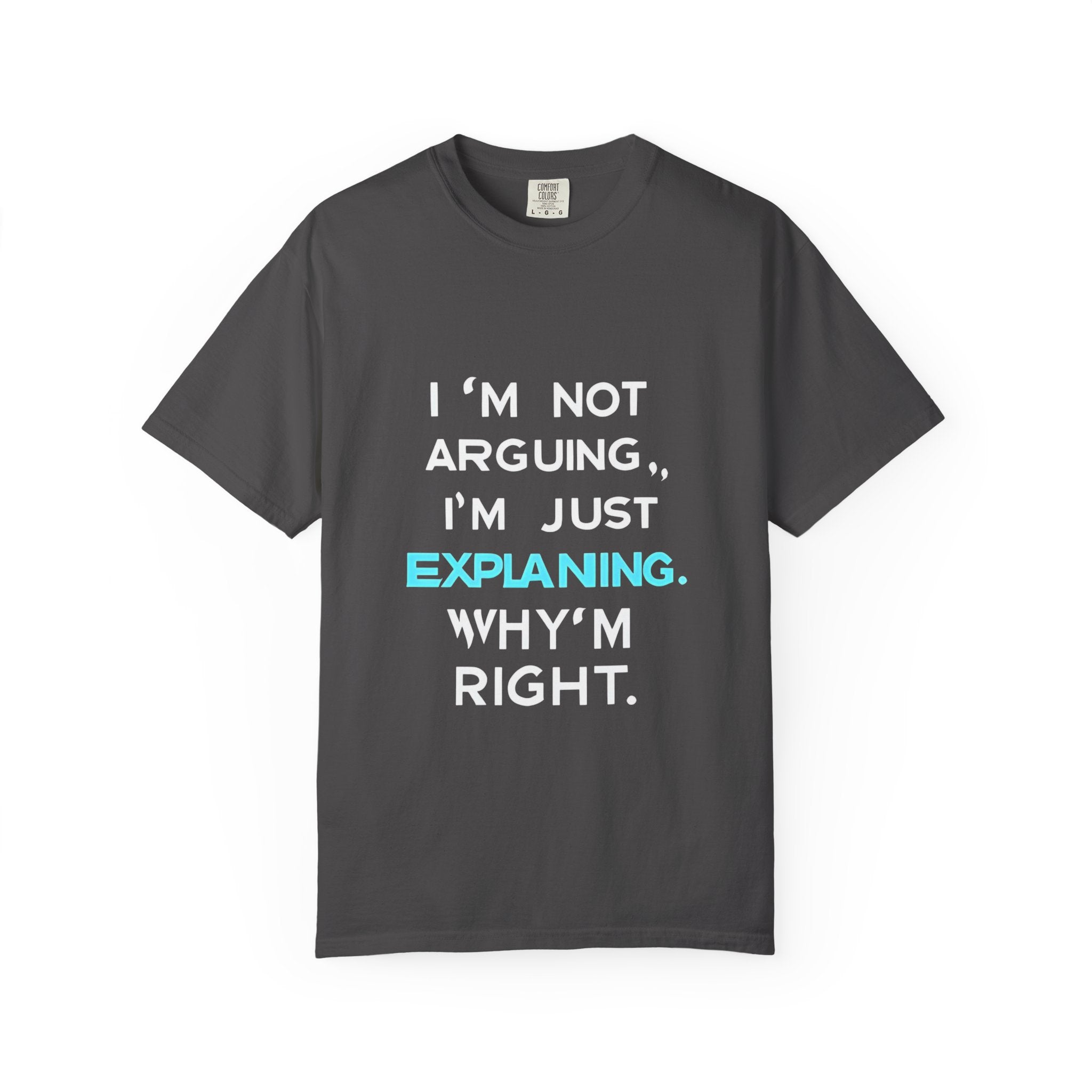 Unisex Garment-Dyed T-Shirt with 'EXPLAINING.' Design – Casual Wear, Gift for Educators, Unique Statement Tee, Everyday Comfort, [...]