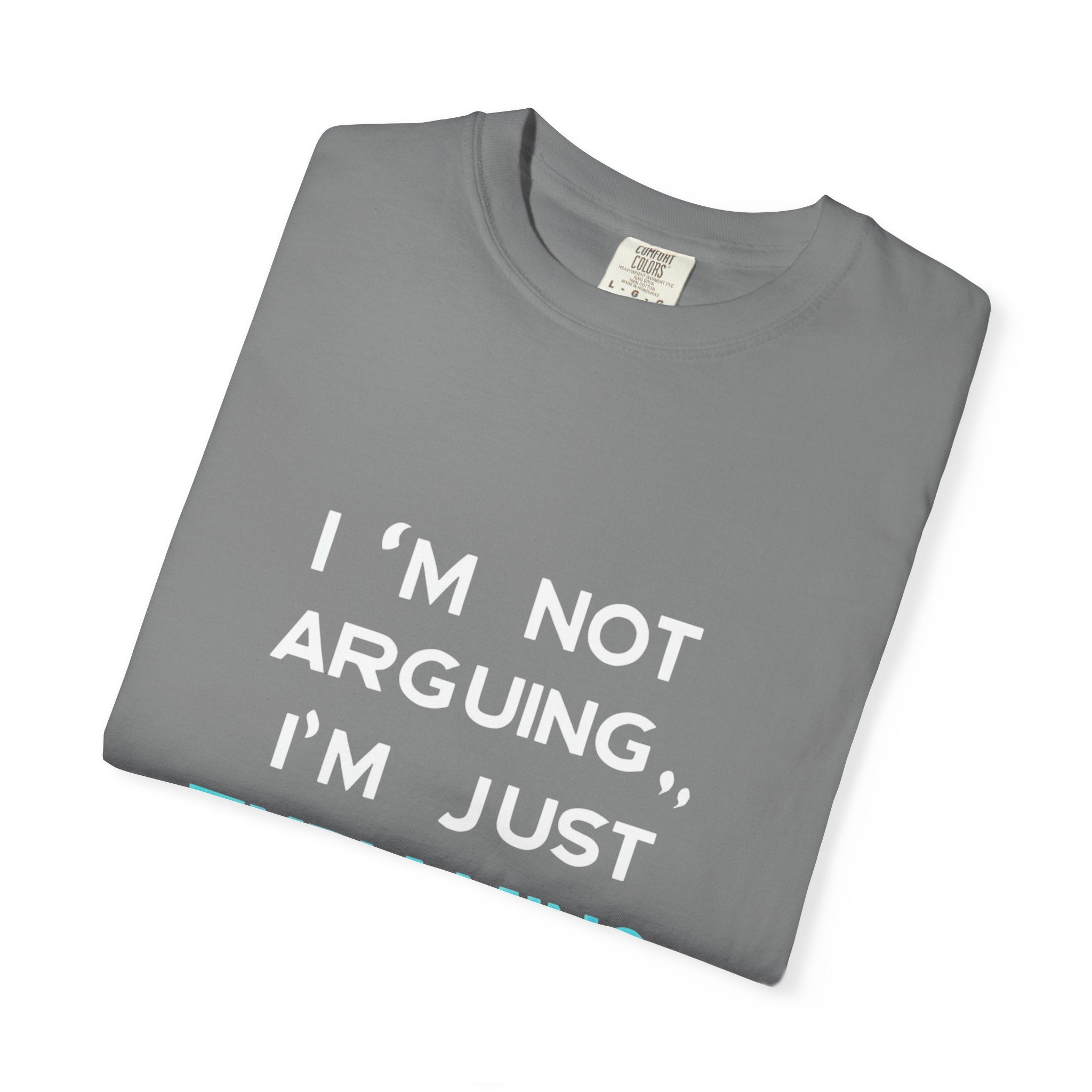 Unisex Garment-Dyed T-Shirt with 'EXPLAINING.' Design – Casual Wear, Gift for Educators, Unique Statement Tee, Everyday Comfort, [...]