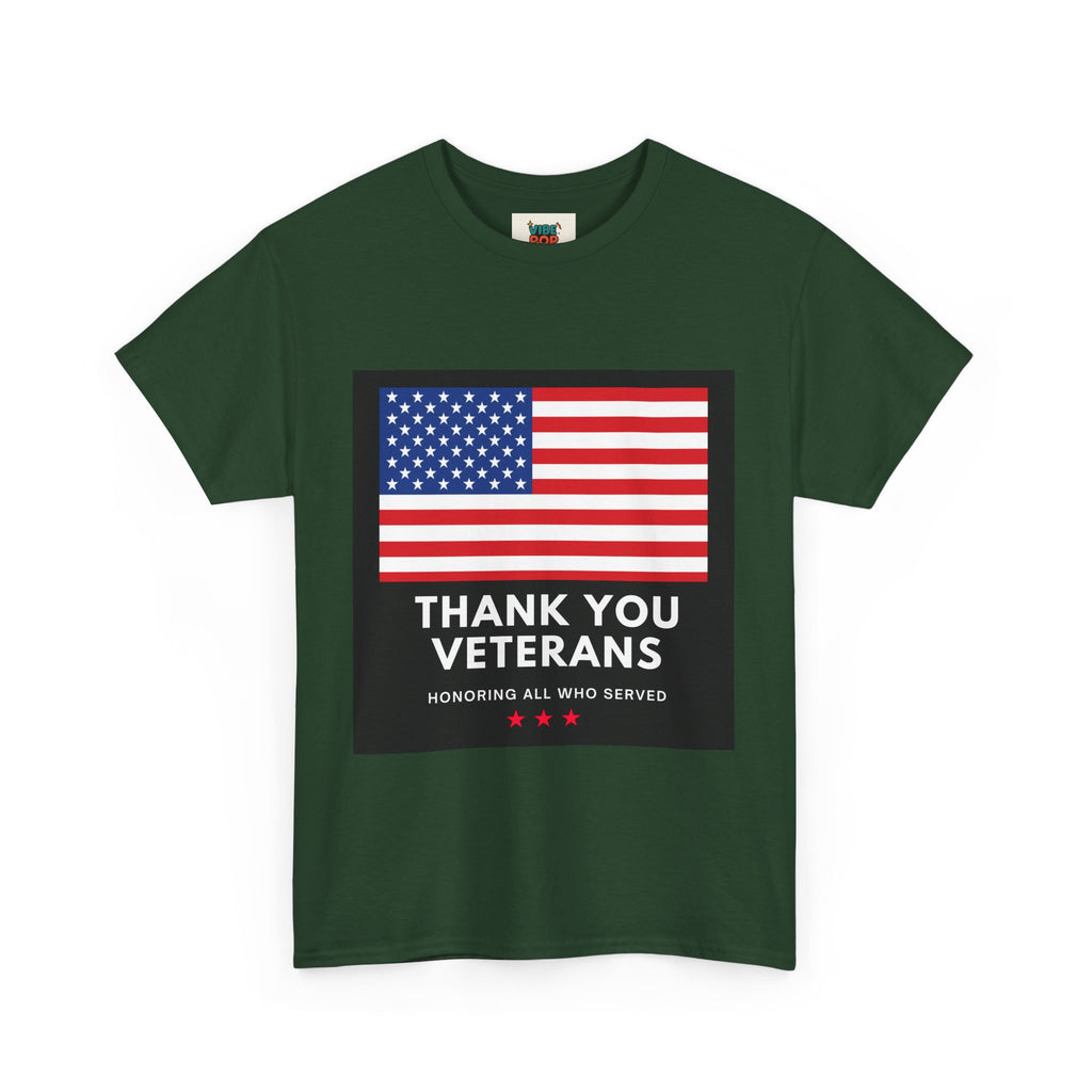 Unisex Veteran's Day Tee, Great for Independence Day, Patriotic Gift, Memorial Day, Flag T-Shirt, Comfort for All Celebrations