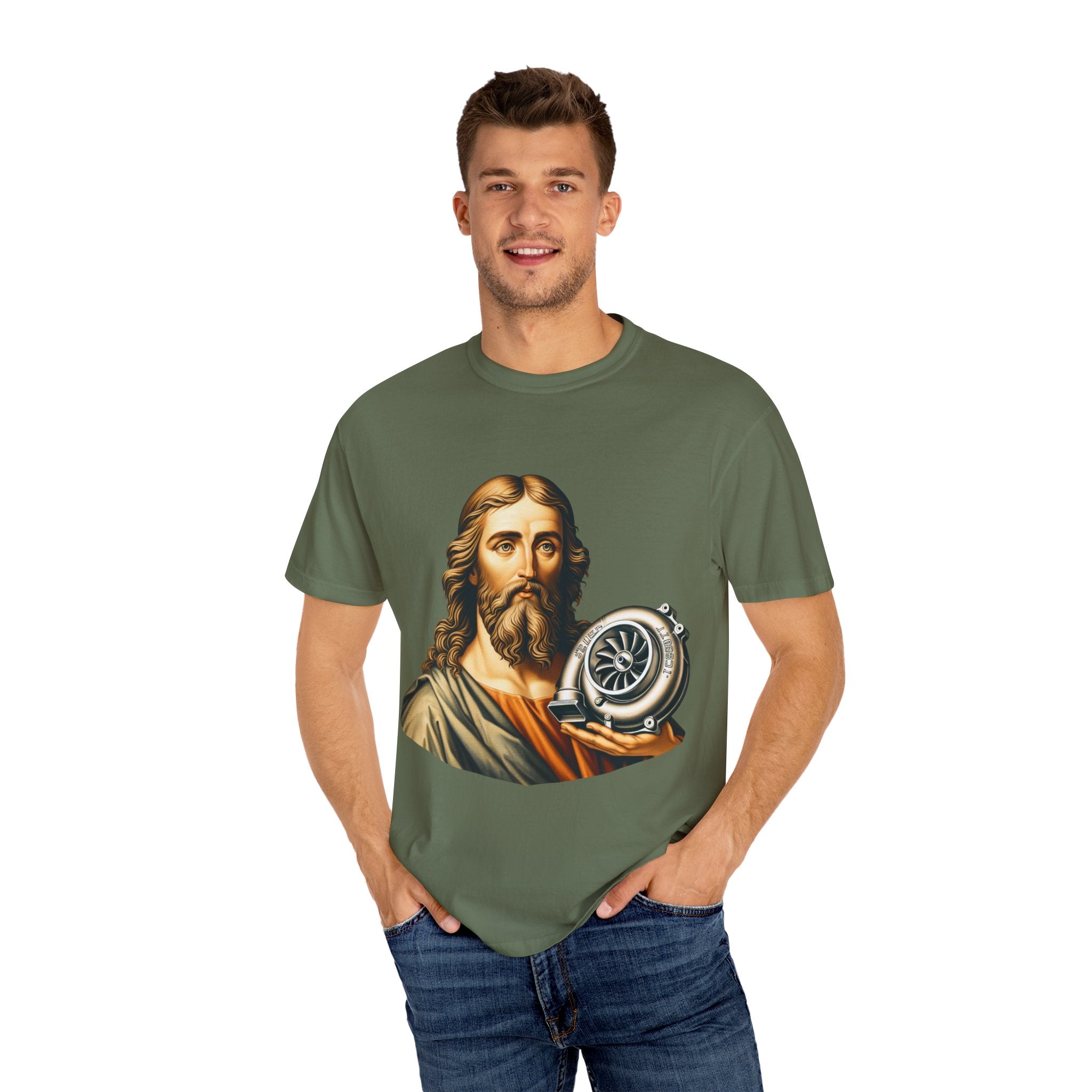 Graphic Tee, Unisex T-Shirt for Believers, Inspirational Gift, Casual Wear, Unique Shirt, turbo, fast cars