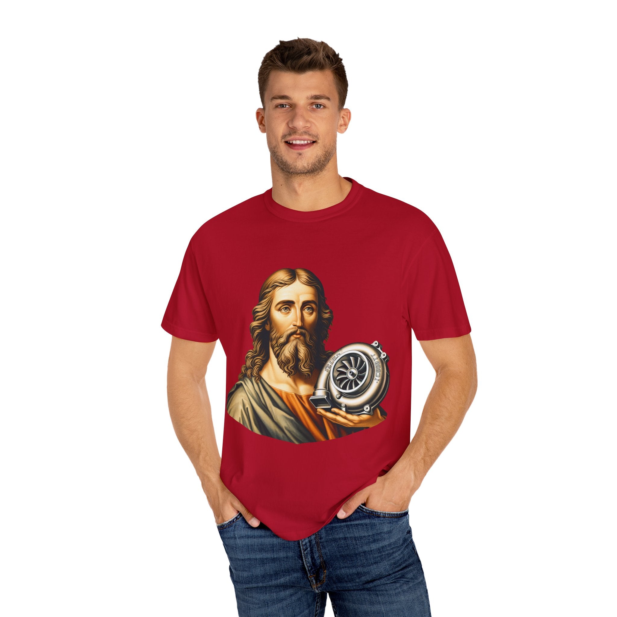 Graphic Tee, Unisex T-Shirt for Believers, Inspirational Gift, Casual Wear, Unique Shirt, turbo, fast cars