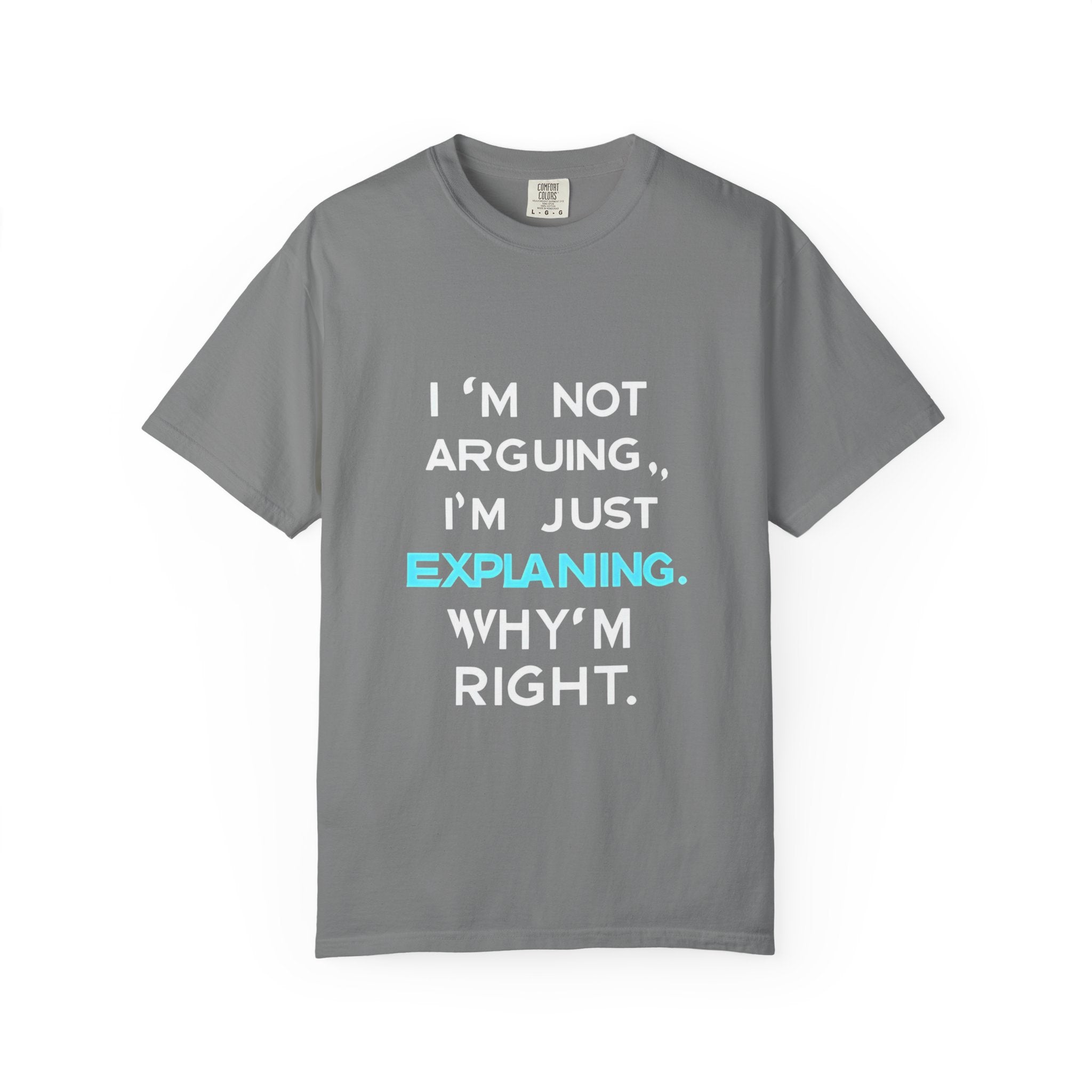 Unisex Garment-Dyed T-Shirt with 'EXPLAINING.' Design – Casual Wear, Gift for Educators, Unique Statement Tee, Everyday Comfort, [...]