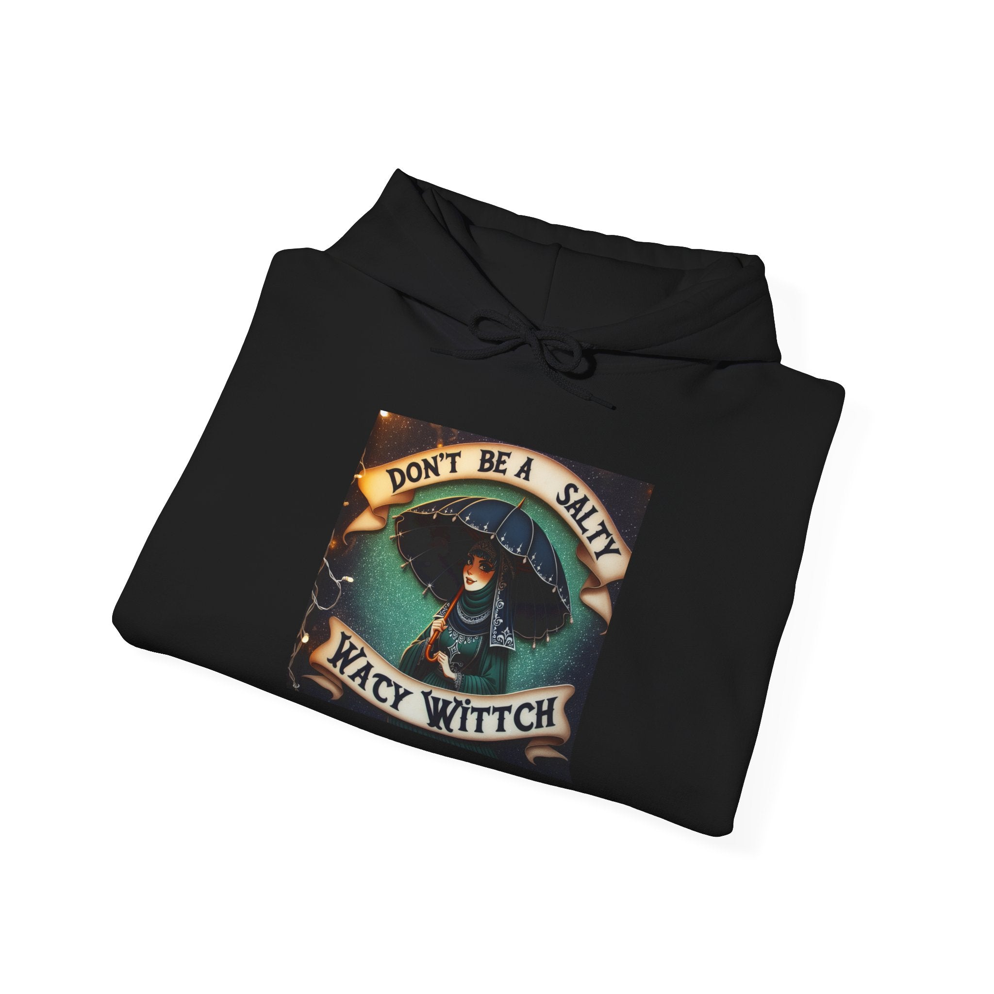 Witchy Hoodie - Don't Be a Silly Wacy Witch Sweatshirt, Halloween Gift, Spooky Season Apparel, Cozy Hoodie for Witch Lovers