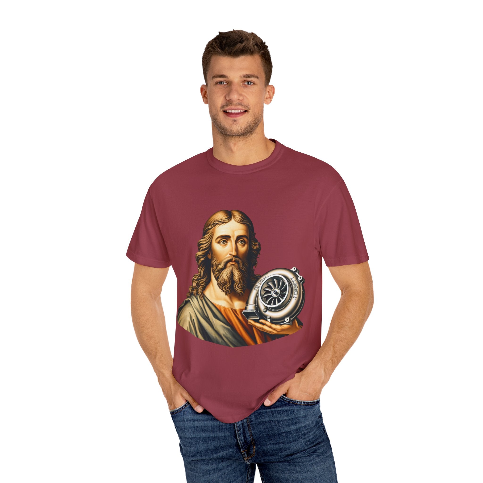 Graphic Tee, Unisex T-Shirt for Believers, Inspirational Gift, Casual Wear, Unique Shirt, turbo, fast cars