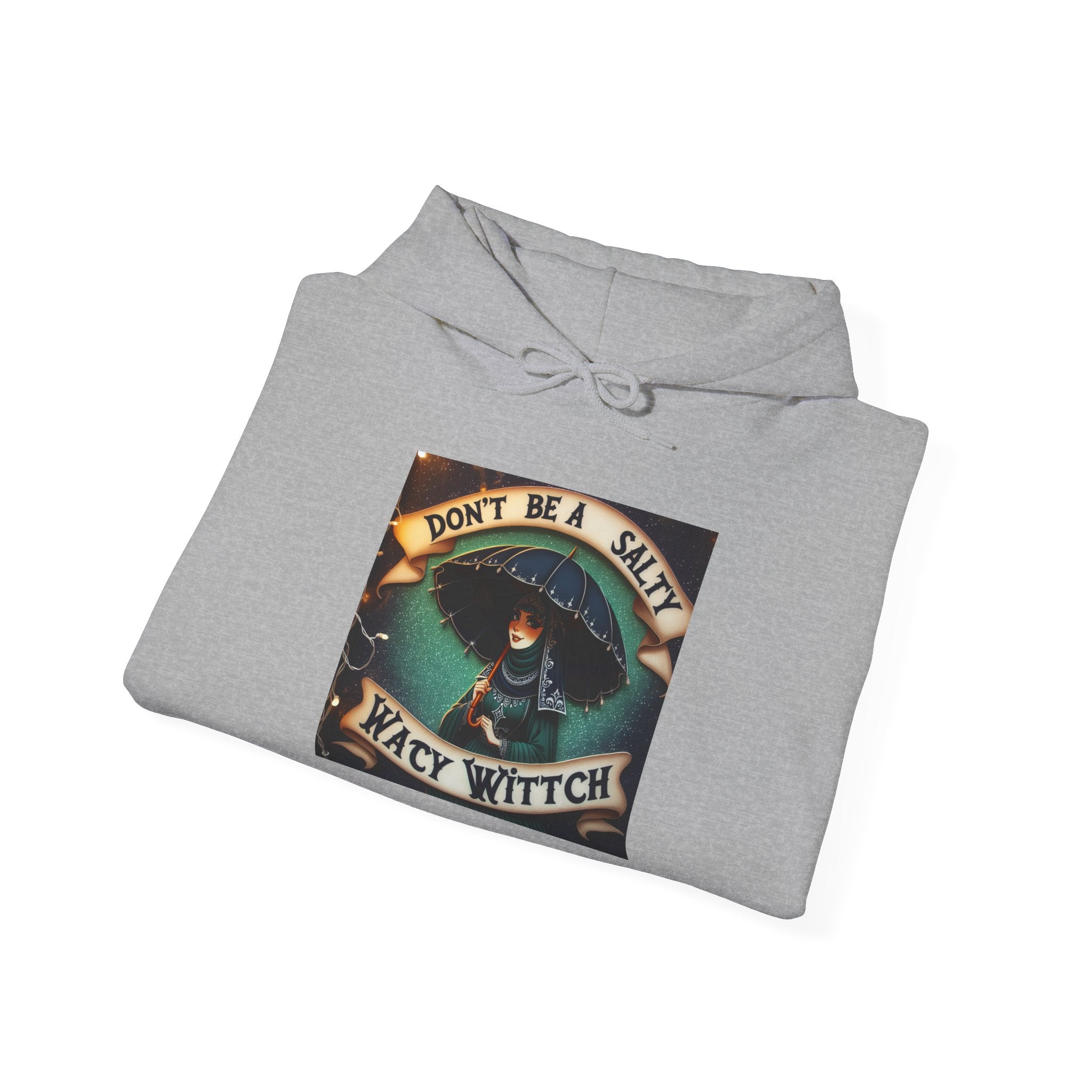 Witchy Hoodie - Don't Be a Silly Wacy Witch Sweatshirt, Halloween Gift, Spooky Season Apparel, Cozy Hoodie for Witch Lovers