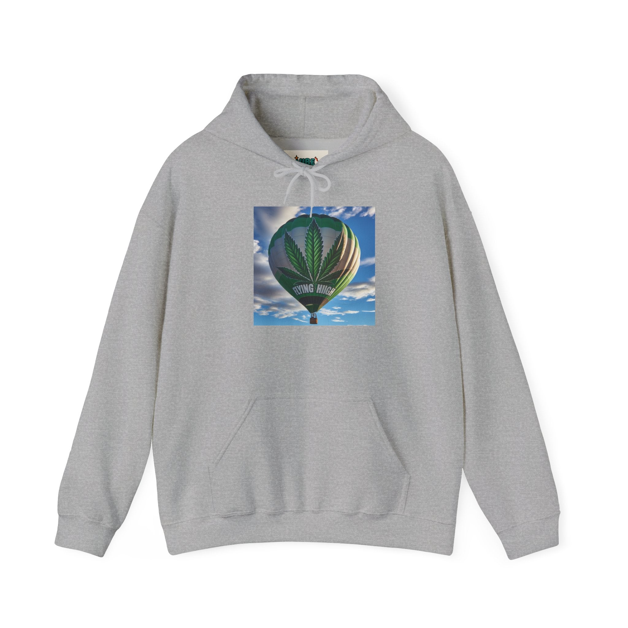 Hot Air Balloon Unisex Hooded Sweatshirt, Weed, Cannabis  Gift for Adventurers, Perfect for Fall, Ideal for Travel Enthusiasts, Nature Lovers, [...]