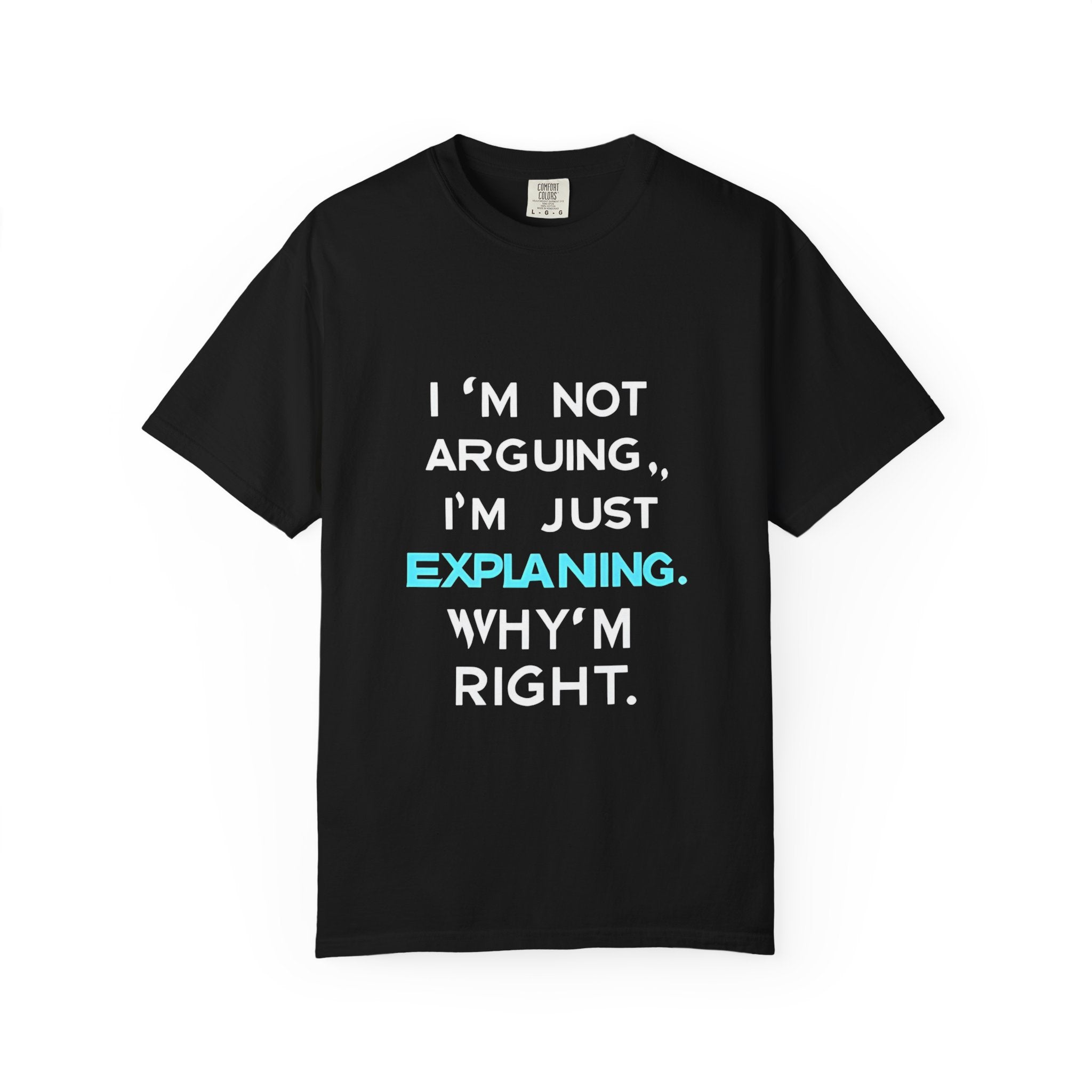 Unisex Garment-Dyed T-Shirt with 'EXPLAINING.' Design – Casual Wear, Gift for Educators, Unique Statement Tee, Everyday Comfort, [...]