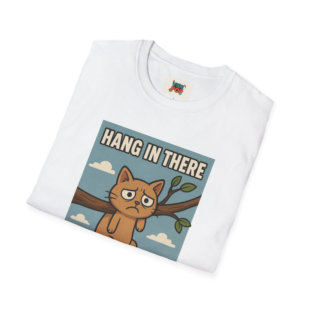 Unisex T-Shirt sarcastic motivational funny cat