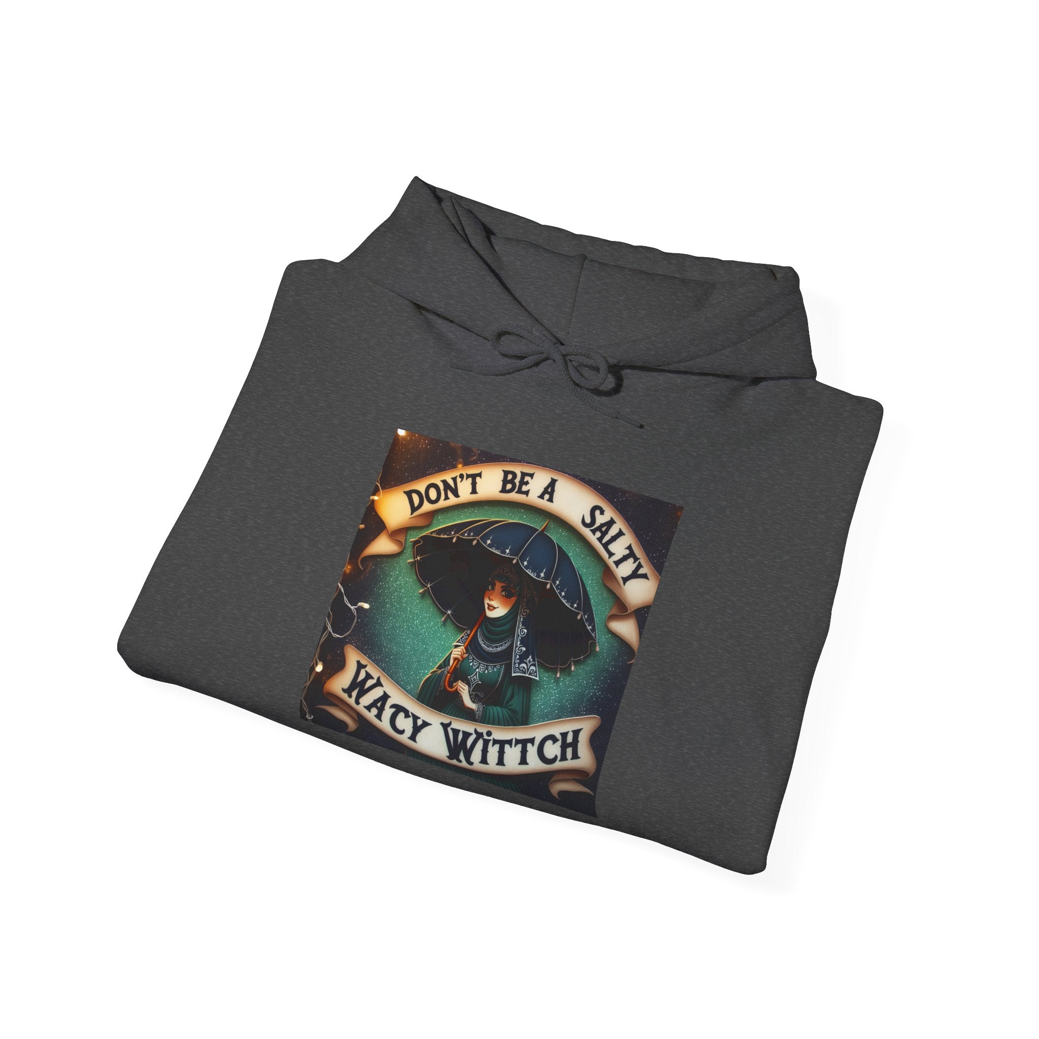 Witchy Hoodie - Don't Be a Silly Wacy Witch Sweatshirt, Halloween Gift, Spooky Season Apparel, Cozy Hoodie for Witch Lovers
