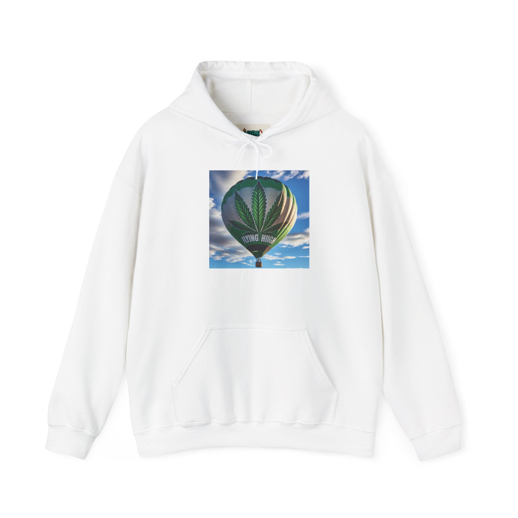 Hot Air Balloon Unisex Hooded Sweatshirt, Weed, Cannabis  Gift for Adventurers, Perfect for Fall, Ideal for Travel Enthusiasts, Nature Lovers, [...]