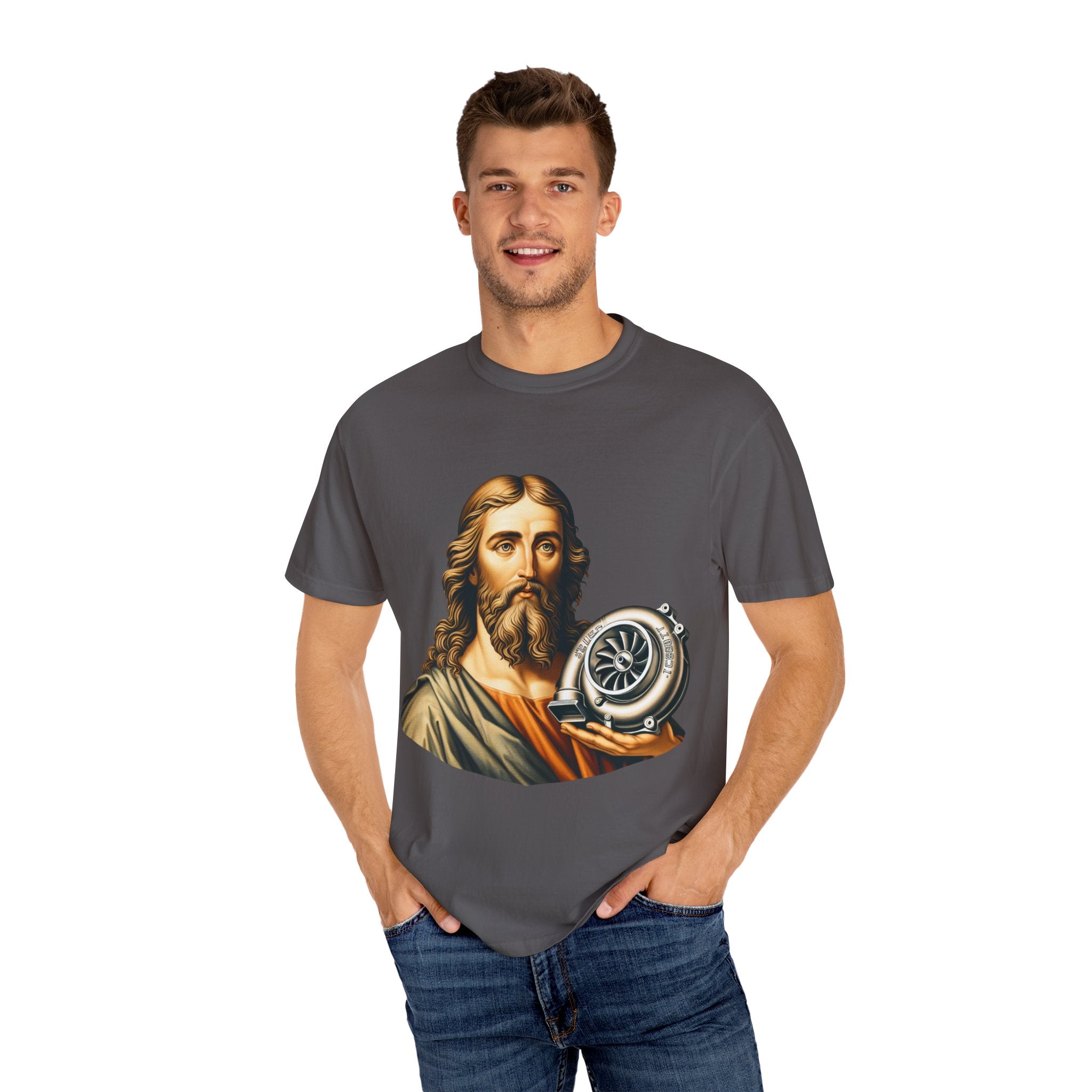 Graphic Tee, Unisex T-Shirt for Believers, Inspirational Gift, Casual Wear, Unique Shirt, turbo, fast cars